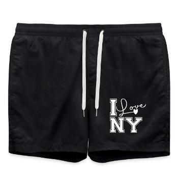J’adore ny - Short de bain - noir - Devant - AI Model Male 185 light (185cm)