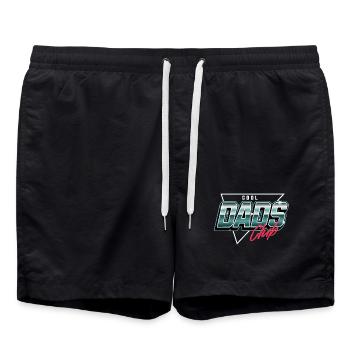 Cool Dads Club - Badeshorts - Schwarz - Vorne - AI Model Male 185 light (185cm)