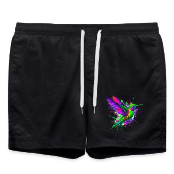 Colibri - Short de bain - noir - Devant - AI Model Male 185 light (185cm)