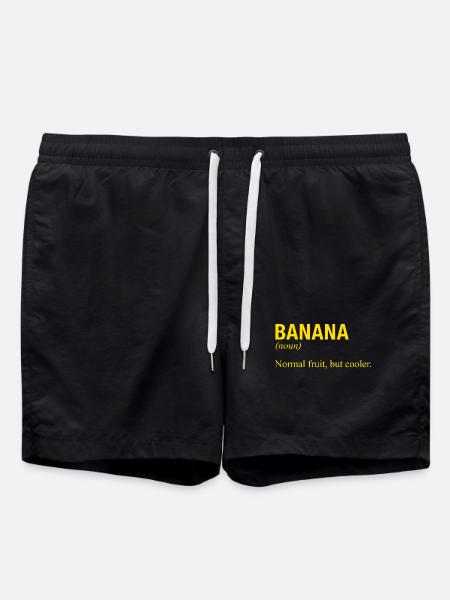 BANANA Banane - Swim Trunks - black