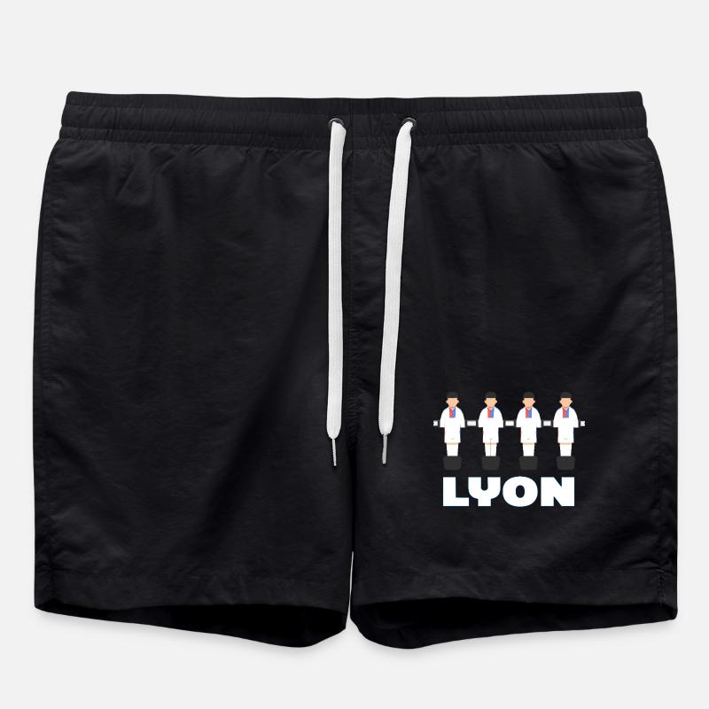 Lyon - Swim Trunks - black