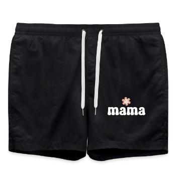 Maman Maman - Short de bain - noir - Devant - AI Model Male 185 light (185cm)