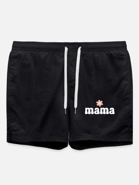 Mutter Mama - Badeshorts - Schwarz