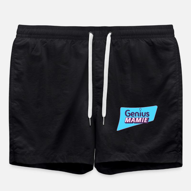 Genius Granny - Swim Trunks - black