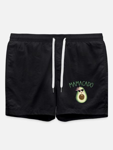 Mamacado Avocado Style - Swim Trunks - black