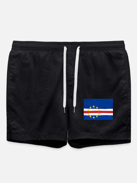 Drapeau du Cap-Vert - Short de bain - noir