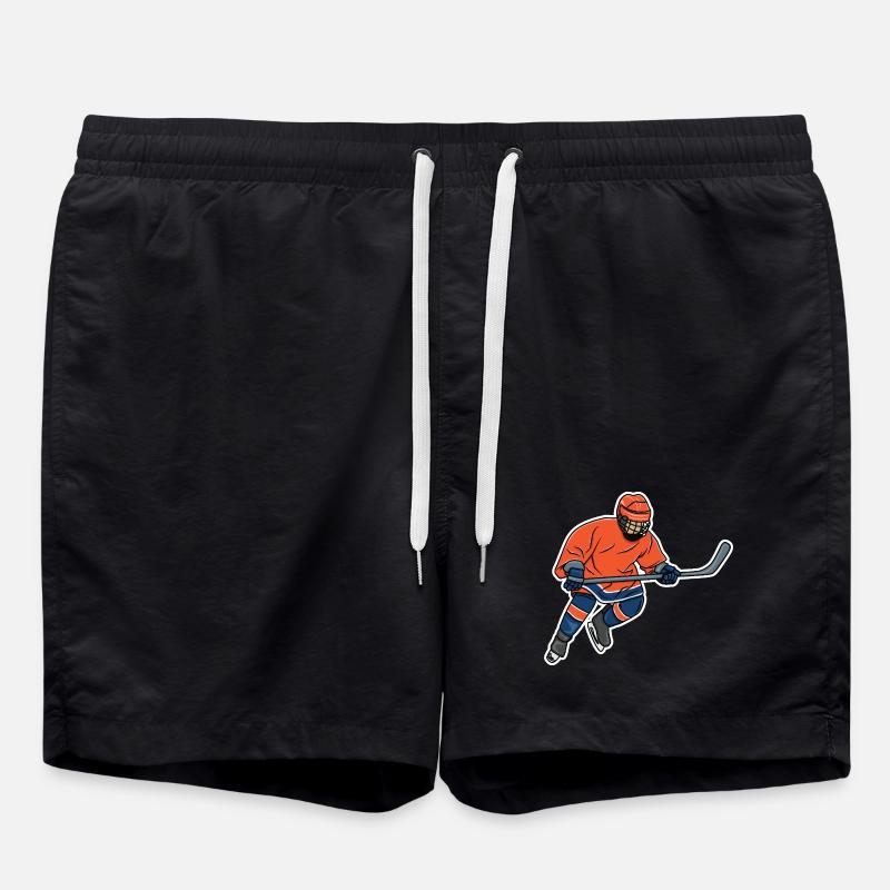 Hockey sur glace - Short de bain - noir