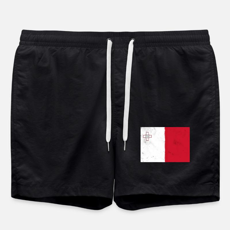 Drapeau de Malte - Short de bain - noir
