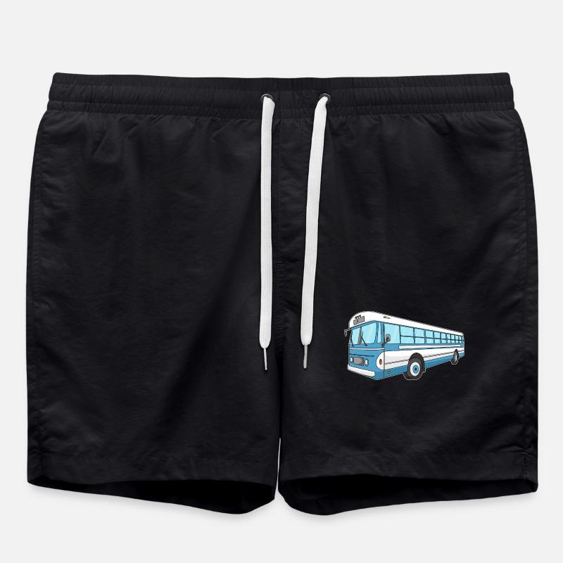 Bus - Swim Trunks - black