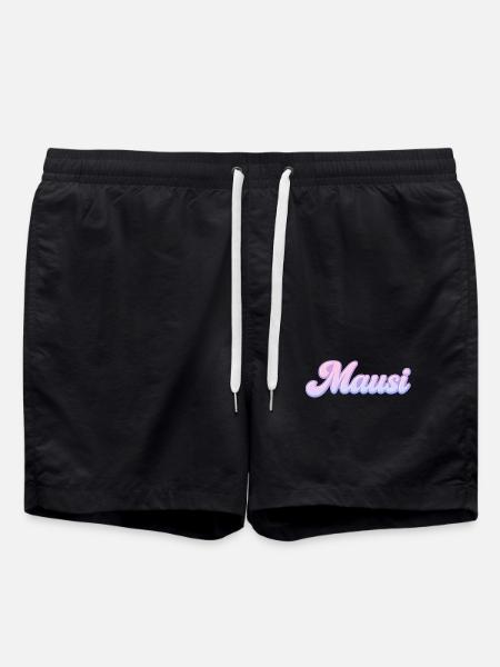 Mausi / y2k Design - Swim Trunks - black