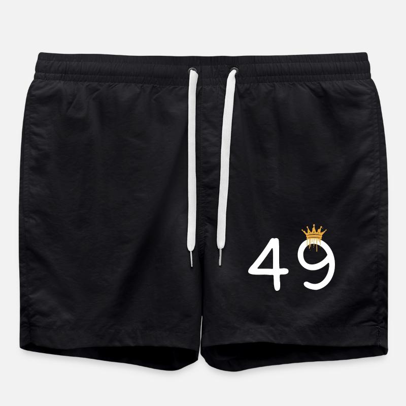 49 - Short de bain - noir