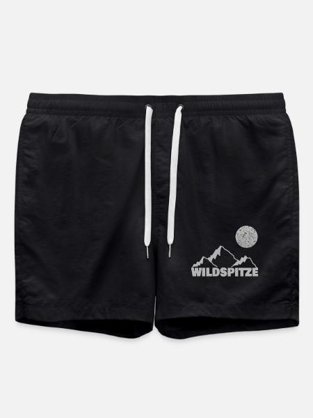wildspitze - Badeshorts - Schwarz