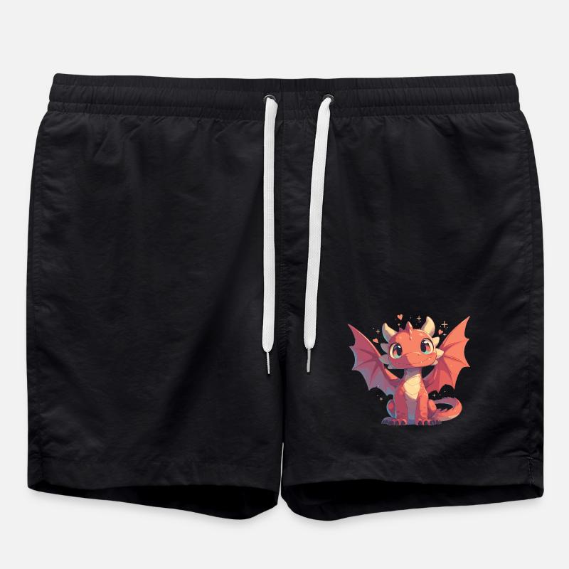 Dragon Dragon - Short de bain - noir