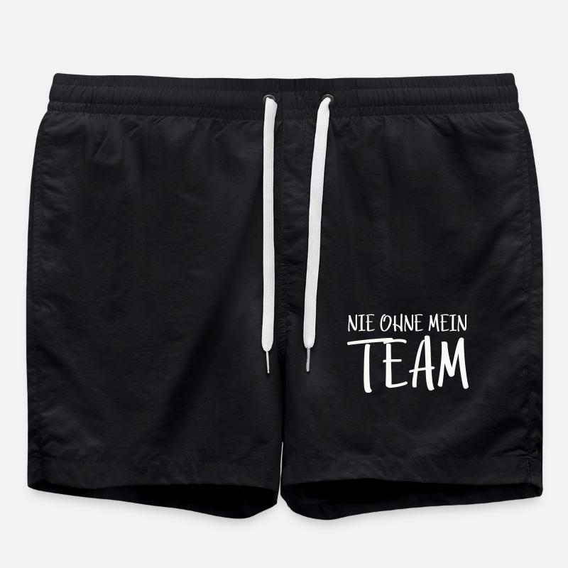 My Team - Swim Trunks - black