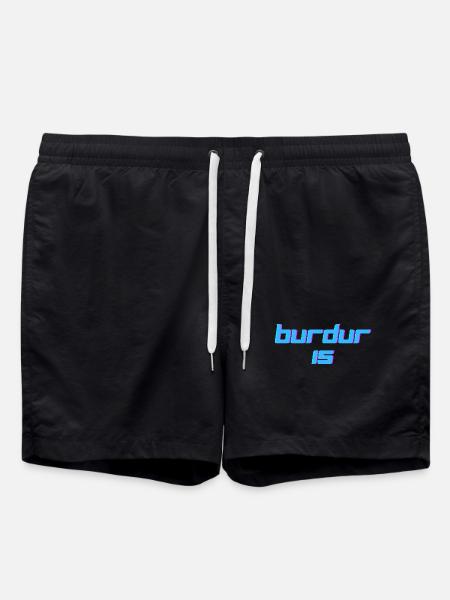 Burdur 15 - Badeshorts - Schwarz