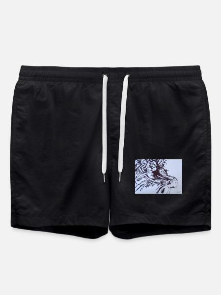 Distorted images - Swim Trunks - black