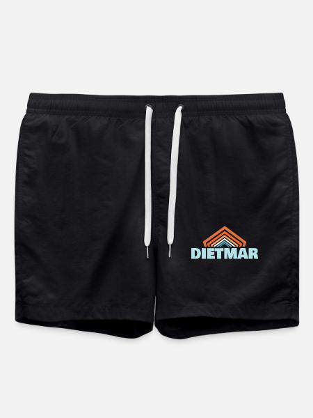 Dietmar - Short de bain - noir
