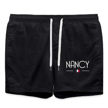 Nancy - Short de bain - noir - Devant - AI Model Male 185 light (185cm)