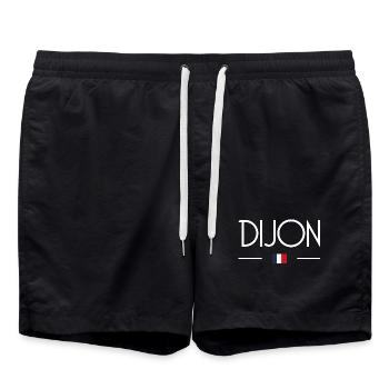 Dijon - Short de bain - noir - Devant - AI Model Male 185 light (185cm)