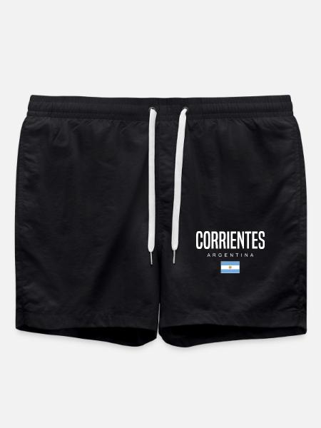 Corrientes Argentina Argentinian - Swim Trunks - black