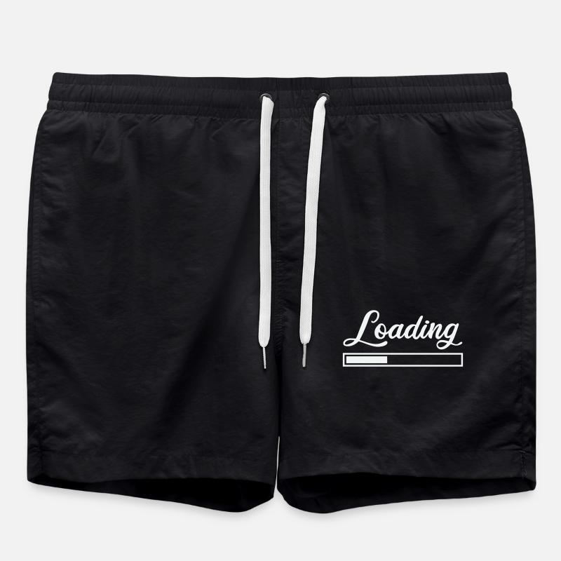 Loading - Swim Trunks - black