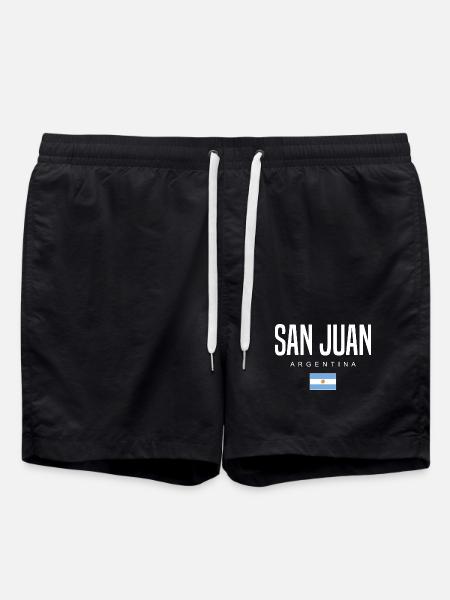 San Juan Argentinien Argentinier - Badeshorts - Schwarz