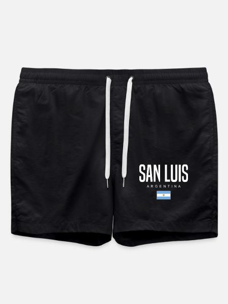 San Luis Argentina Argentinian - Swim Trunks - black