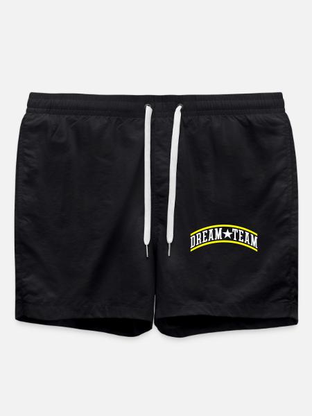 Dream Team Teamwork - Swim Trunks - black