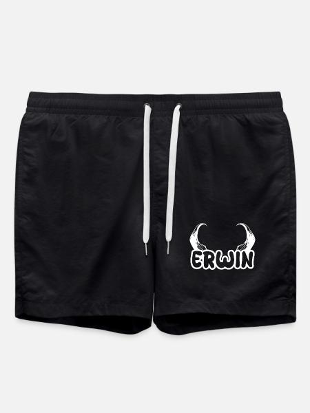 Erwin as Erwin - Swim Trunks - black