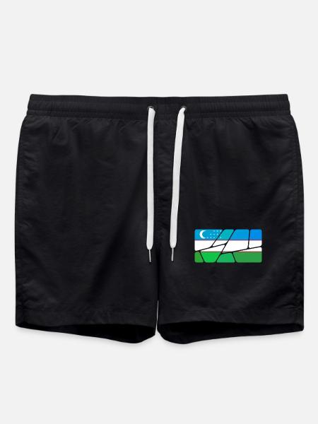 Uzbekistan Uzbekistan - Swim Trunks - black