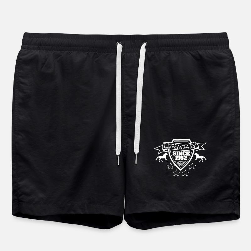 Legendary 1952 - Swim Trunks - black