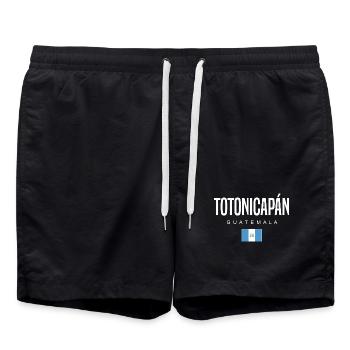 Totonicapán Guatemala Guatemalteken - Short de bain - noir - Devant - AI Model Male 185 light (185cm)