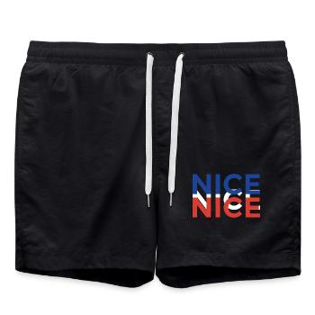 Joli souvenir - Short de bain - noir - Devant - AI Model Male 185 light (185cm)