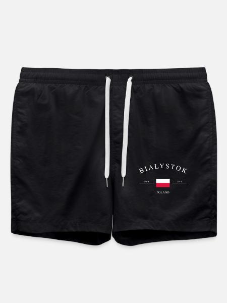 Białystok Poland – Holiday Souvenir & Gift - Swim Trunks - black