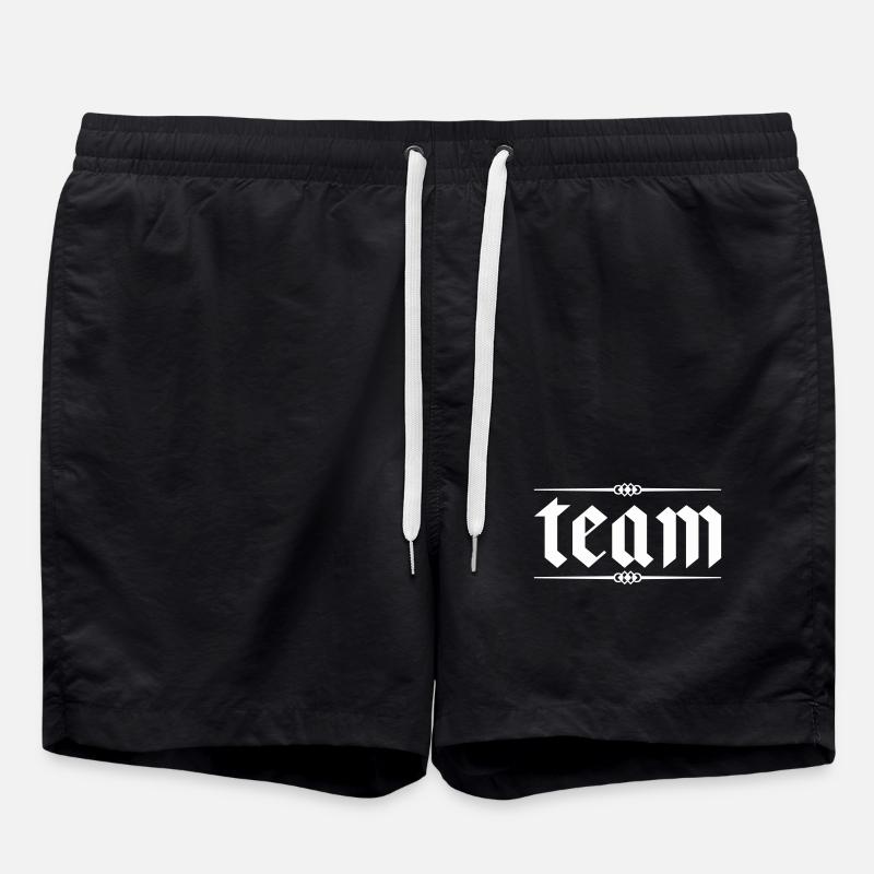 Team - Swim Trunks - black