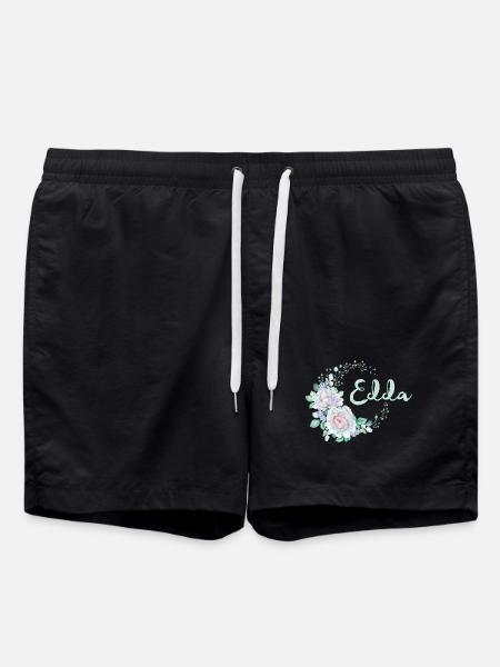 Für Edda - Badeshorts - Schwarz