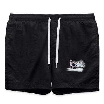 Départ - Short de bain - noir - Devant - AI Model Male 185 light (185cm)