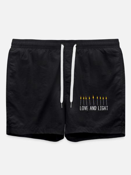 Hanoukka Hanoukka Hanoukka - Short de bain - noir
