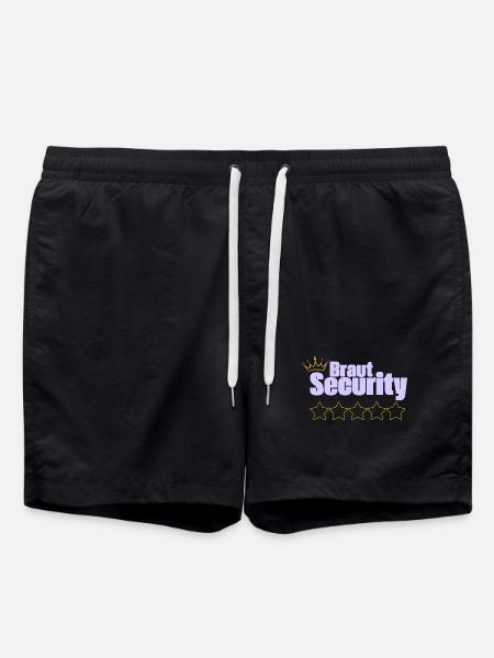 unnamed - Badeshorts - Schwarz