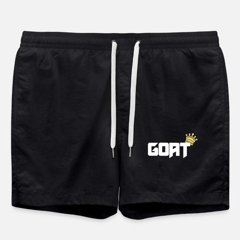 Goat - Swim Trunks - black