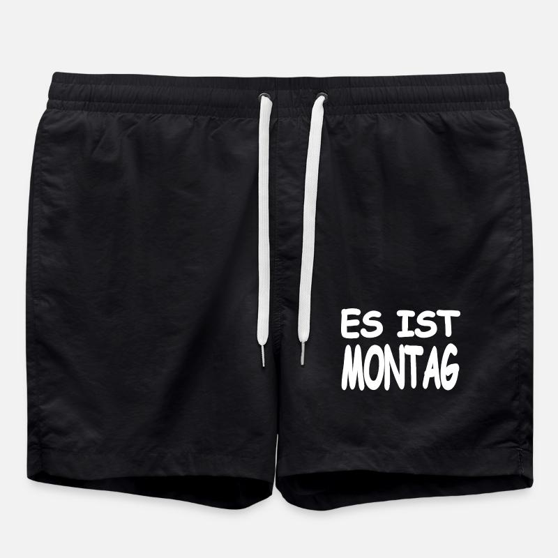 Monday - Swim Trunks - black