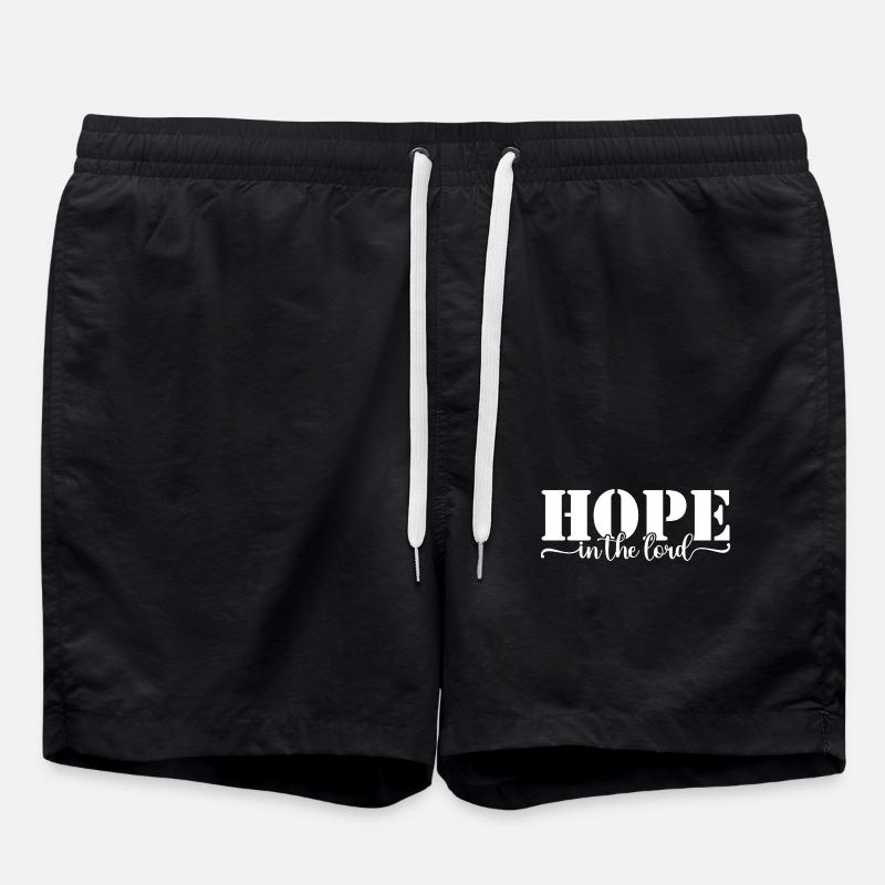 Hopp i Herren - Badshorts - svart
