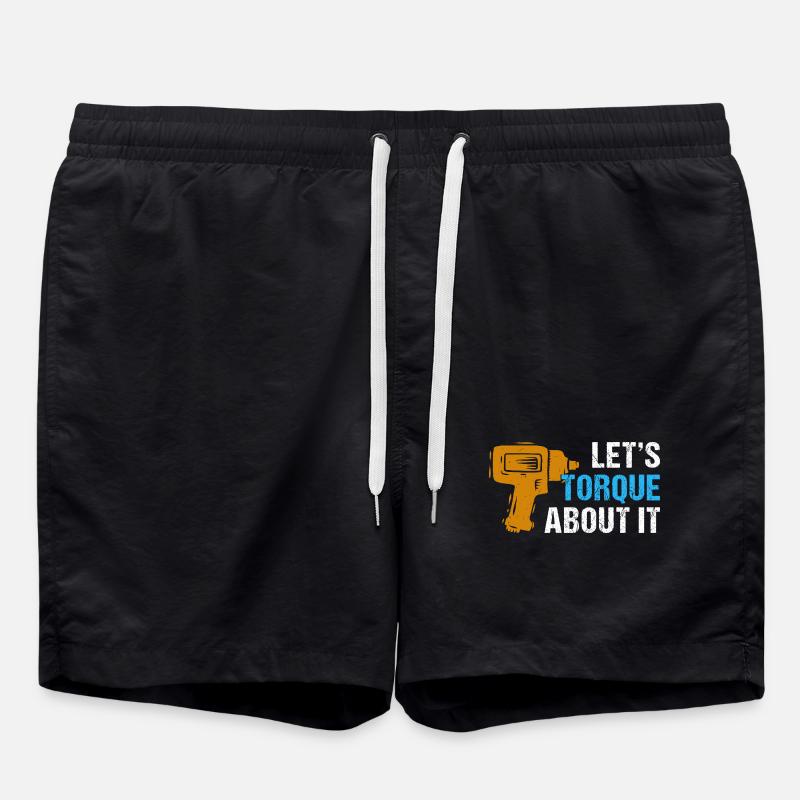 Mechanical Engineering Mechanical Engineer - Swim Trunks - black