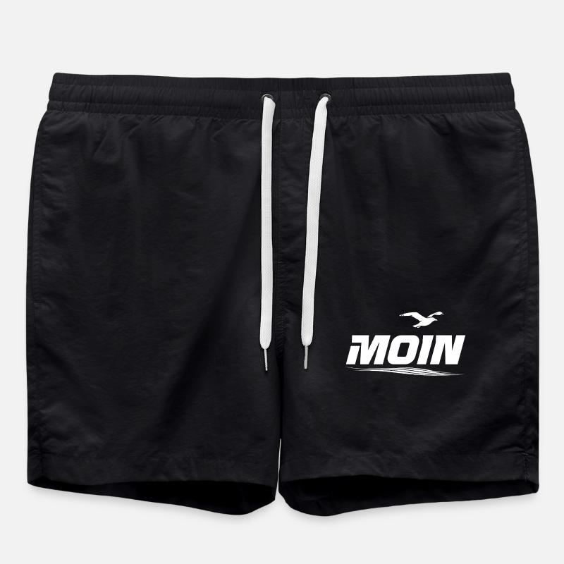 Hello - Swim Trunks - black
