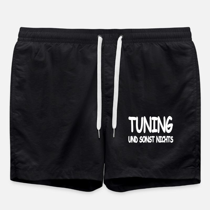 tuning - Swim Trunks - black