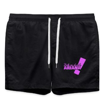 Cadeau pour Ariana - Short de bain - noir - Devant - AI Model Male 185 light (185cm)