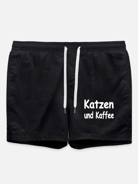 félin - Short de bain - noir