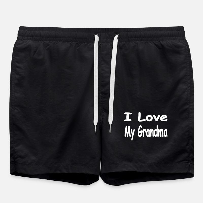 granny - Swim Trunks - black