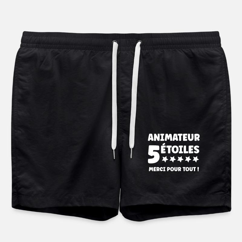 5-Star Host - Swim Trunks - black