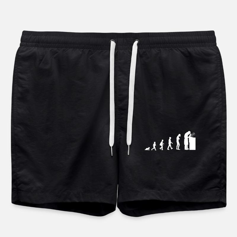 biologist-01 - Swim Trunks - black
